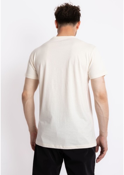 Erkek/ Baskılı O-Yaka T-Shirt Budestatuas - Ham Pamuk fırsatları