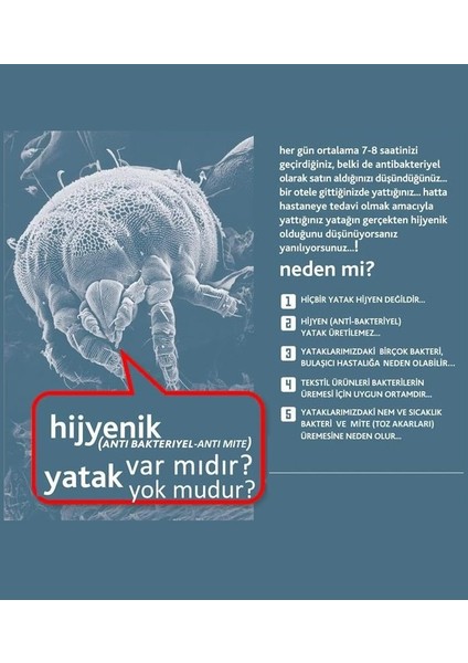 Anti Mite Ev Tozu Akarlarına Özel Hijyen Sprey 330 ml