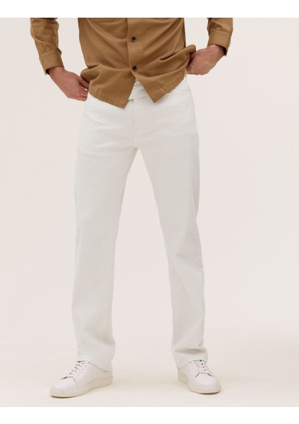 Straight Fit Jean Pantolon