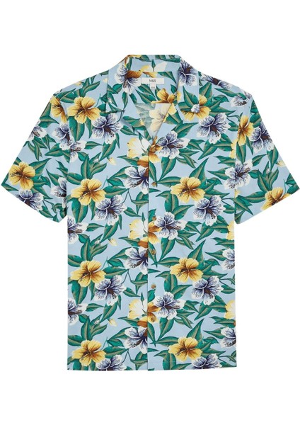 Saf Pamuklu Kısa Kollu Gömlek indirimleri