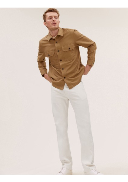 Straight Fit Jean Pantolon