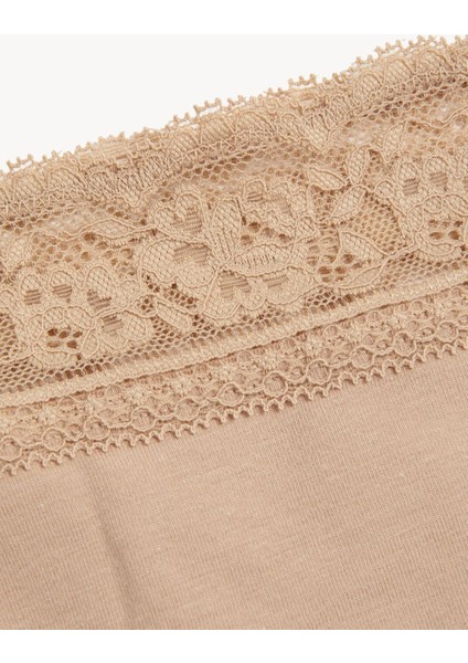 5'li Dantel Detaylı High Leg Külot Seti fırsatları