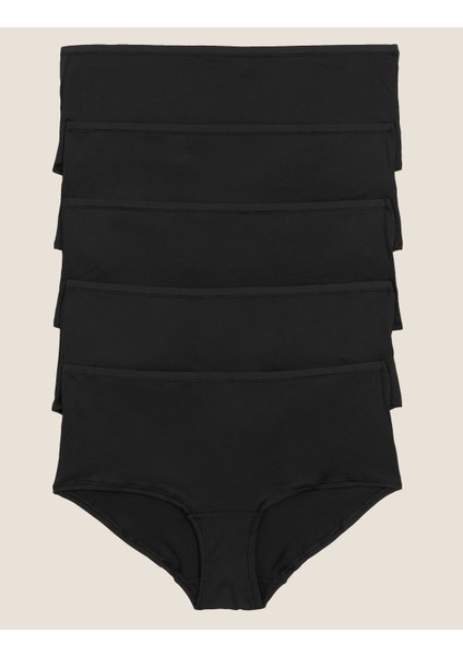 5'li Dikişsiz Short Külot Seti