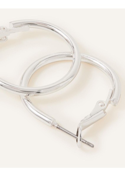 Küçük Halka Gümüş Küpe