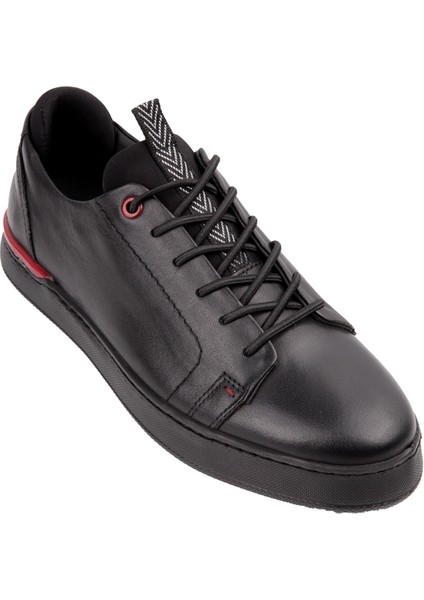 15303 Siyah Sneaker Deri Ayakkabı fiyatları