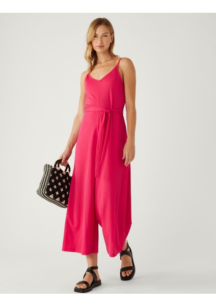 Marks & Spencer Wide Leg Örme Crop Tulum