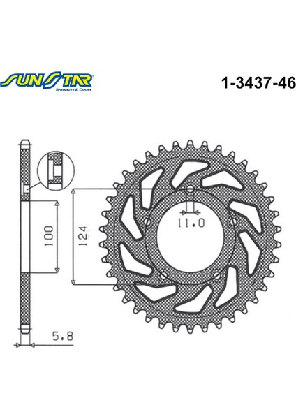 Arka Dişli / Ducatı / Scrambler / Sıxty 2 / 400CC / (Dişli Sayısı : Orijinal-2) / 2016-2017-2018-2019-2020-2021 fiyatları