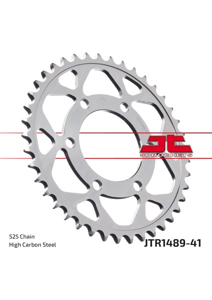 Arka Dişli / Kawasakı / Zx-6r Nınja / 600CC / (Dişli Sayısı : Orijinal+1) / 1998-1999-2000-2001-2002