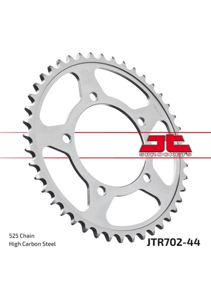 Arka Dişli / Aprılıa / Tuono V4 Rr / 1100CC / (Muadil Dişli) (Dişli Sayısı : Orijinal+2) / 2015-2016-2017-2018-2019-2020