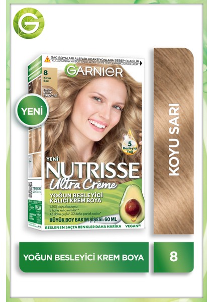 2'li Nutrisse Ultra Creme - 8 Seti