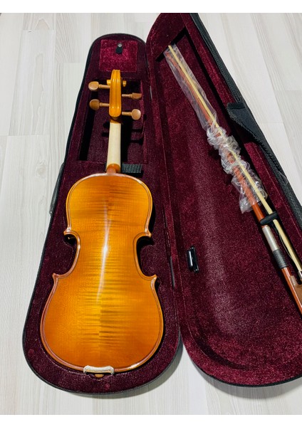 Vivaldi VL904S-4/4 Parlak Tam Boy Keman Seti - Full Set-