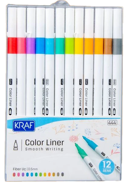 Color Liner Kalem 0.5 12’li