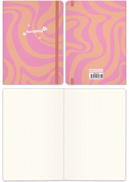 Matt Notebook A5 2'li Defter Seti 15X21 cm Noktalı