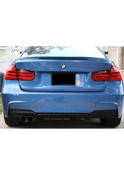 Bmw F30 2012 - 2018 M Performance Difüzör (Plastik)