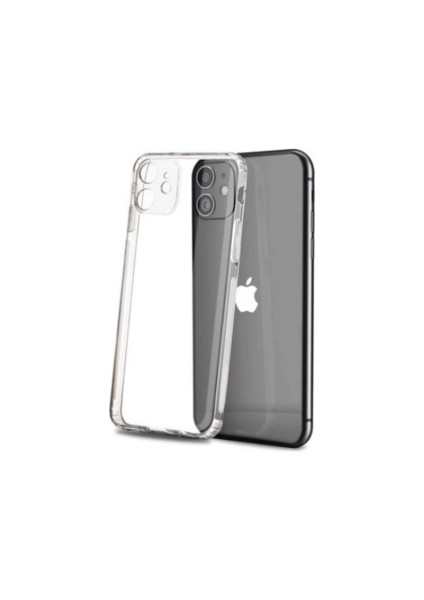 Iphone 11 Şeffaf Esnek Silikon Kılıf 6.1" Kamera Korumalı