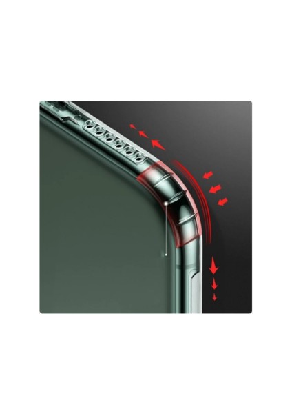 Iphone 11 Şeffaf Esnek Silikon Kılıf 6.1" Kamera Korumalı