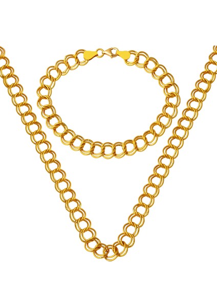 22 Ayar Samanyolu Altın Takı Seti