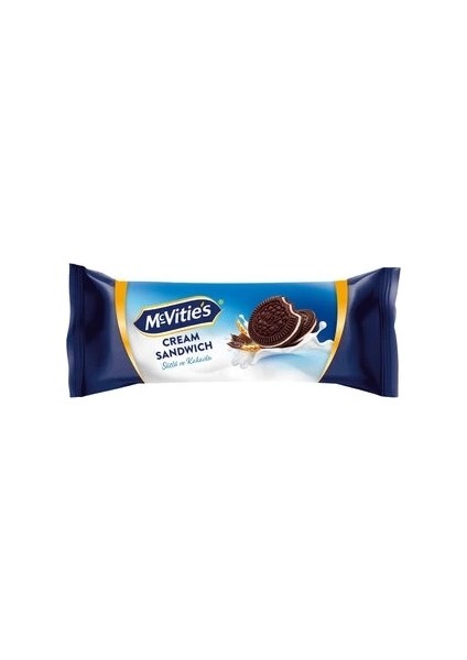 Sütlü Kakaolu Kremalı Bisküvi 90 gr x 10 Adet