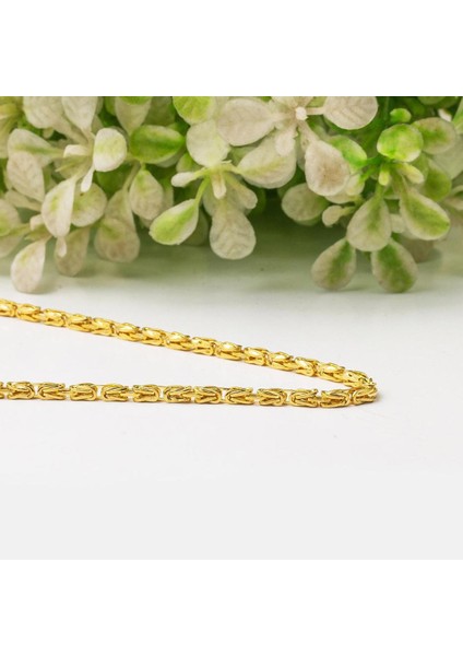 14 Ayar Altın 3 mm. Kral Zincir 65 cm modelleri