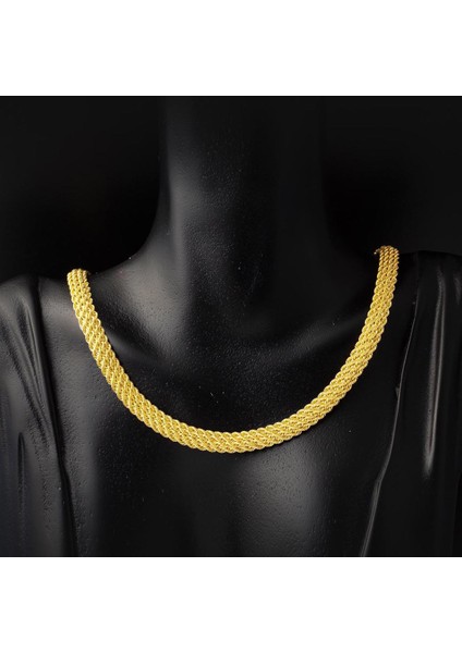 4 Sıra Burgu Örgülü Altın Set fiyatları