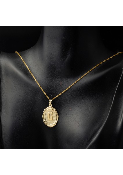 14 Ayar Italyan G Harfi Altın Kolye fiyatları