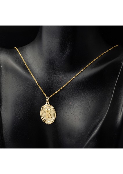 14 Ayar Italyan K Harfi Altın Kolye fiyatları