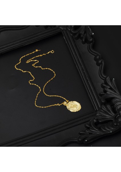 14 Ayar Italyan K Harfi Altın Kolye fırsatları