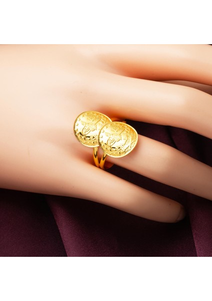 2 Çeyrek Reşatlı 22 Ayar Altın Yüzük fiyatları