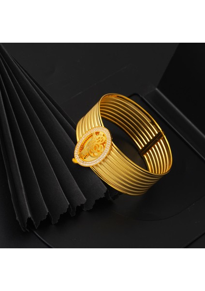 Trabzon Hasır 7 Sıra Tuğralı Altın Kelepçe Bilezik fırsatları