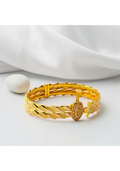 Osmanlı Tuğralı Kesik Burma Altın Kelepçe Bilezik modelleri