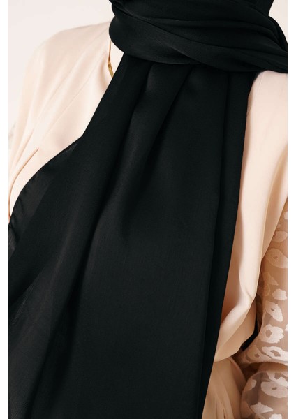 Abiye Janjan Parlak Saten Dokulu Tesettür Abiye Şifon Şal fırsatları