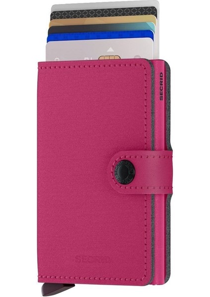 Miniwallet Yard Powder Fuschsia - %100 Orjinal Avrupa Derisi Cüzdan