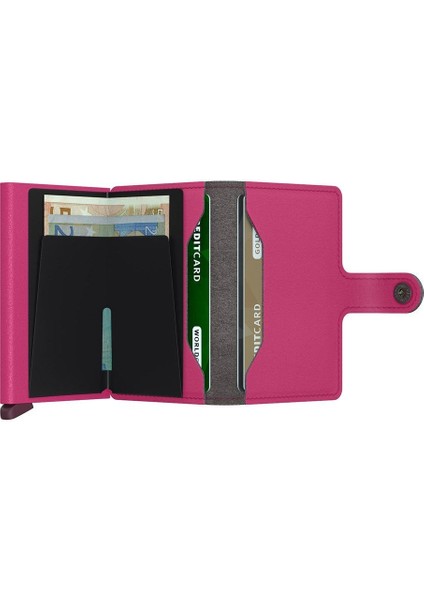 Miniwallet Yard Powder Fuschsia - %100 Orjinal Avrupa Derisi Cüzdan