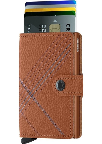 Miniwallet Stitch Linea Caramello, N/a - %100 Orjinal Avrupa Derisi Cüzdan