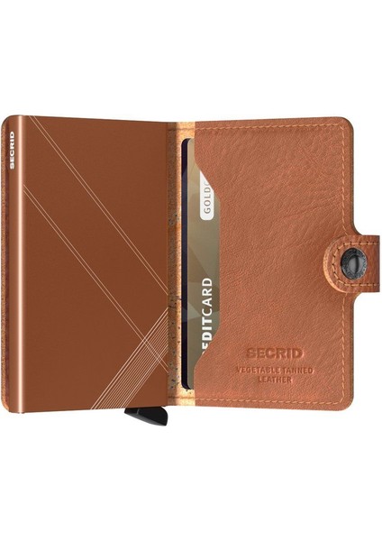 Miniwallet Stitch Linea Caramello, N/a - %100 Orjinal Avrupa Derisi Cüzdan