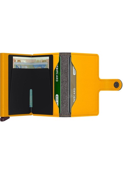 Miniwallet Yard Powder Ochre - %100 Orjinal Avrupa Derisi Cüzdan