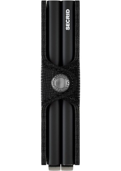 Twinwallet Crisple Black, N/a - %100 Orjinal Avrupa Derisi Cüzdan