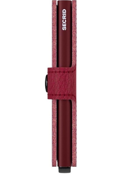 Miniwallet Stitch Magnolia Rosso, N/a - %100 Orjinal Avrupa Derisi Cüzdan