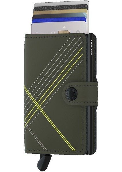 Miniwallet Stitch Linea Lime, N/a - %100 Orjinal Avrupa Derisi Cüzdan fiyatları
