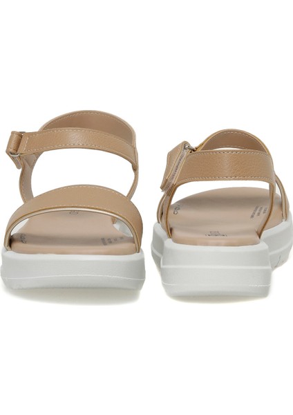 23S-056 3fx Taba Kadın Düz Sandalet