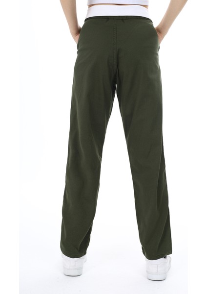 Kız Çocuk Bel Işlemeli Gabardin Pantolon 9-14 Yaş LX253 indirimleri