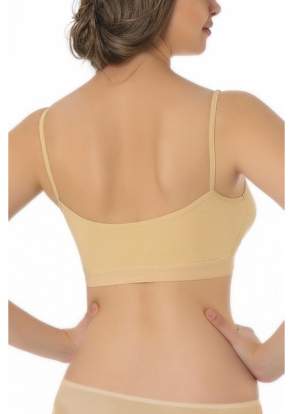 Pamuklu Ip Askılı Pedli Yarım Atlet Sütyen 3011 fiyatları