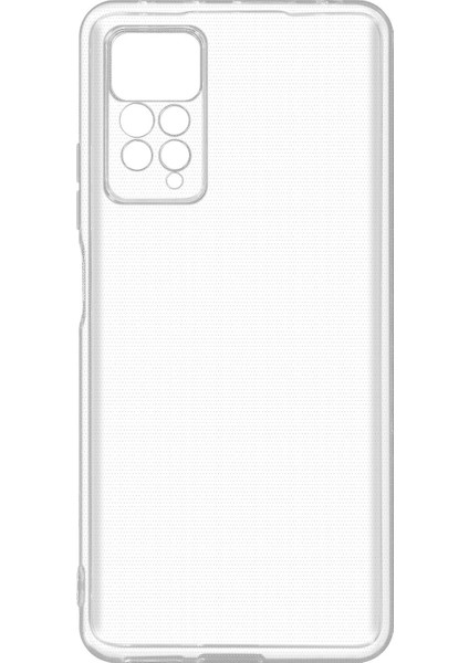 Xiaomi Redmi Note 11 Pro Kılıf Kamera Korumalı Silikon Şeffaf Arka Kapak