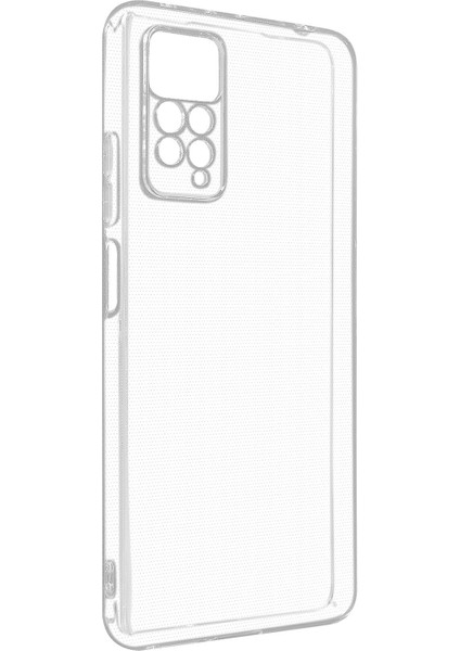 Xiaomi Redmi Note 11 Pro Kılıf Kamera Korumalı Silikon Şeffaf Arka Kapak
