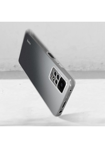 Xiaomi Redmi Note 11 Pro Kılıf Kamera Korumalı Silikon Şeffaf Arka Kapak