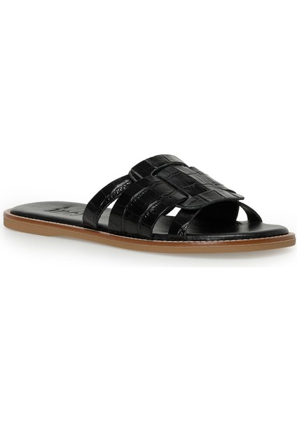 INCI LANES 3FX Siyah Kadın Düz Terlik fiyatları