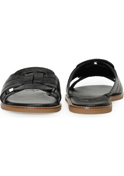 INCI LANES 3FX Siyah Kadın Düz Terlik indirimleri