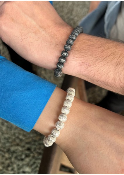 Çiftler Serisi Gümüş Kazaziye Toplu Bileklik - Biri Size Biri Sevdiğinize fiyatları