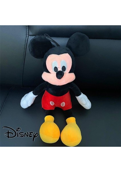 Miki Fare Mickey Mouse Minnie Mouse Figür Peluş Oyuncak Uyku & Oyun Arkadaşı Orta Boy 30 Cm.