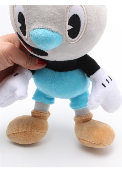 Ithal Kumaş Fincan Kafalar Cuphead Veya Mugman Figür Peluş Oyuncak Oyun & Uyku Arkadaşı 25 Cm. indirimleri
